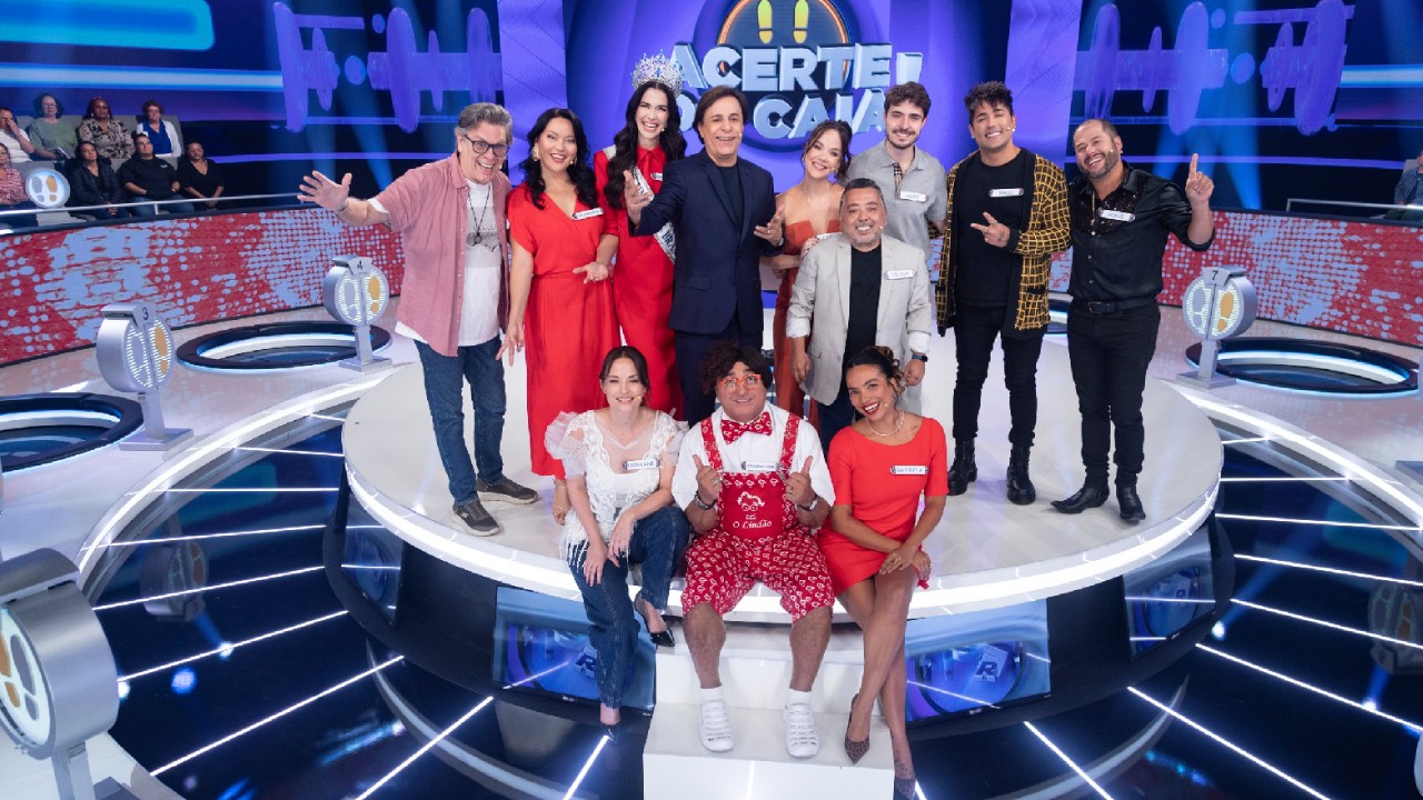 Tom Cavalcante celebra aniversário no Acerte ou Caia!