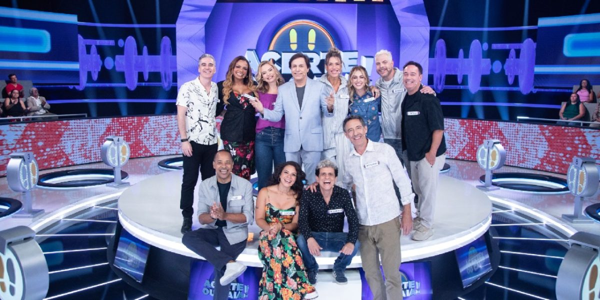 Acerte ou Caia! deste domingo (22) tem Luiz Fara Monteiro, Milena Toscano e Duda Bertelli