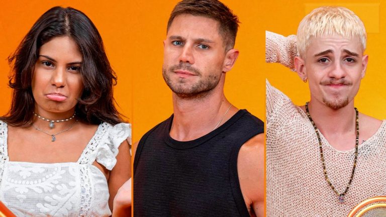 BBB 26: primeira parcial enquete do 10º Paredão aponta disputa acirrada entre Juliano e Jonas