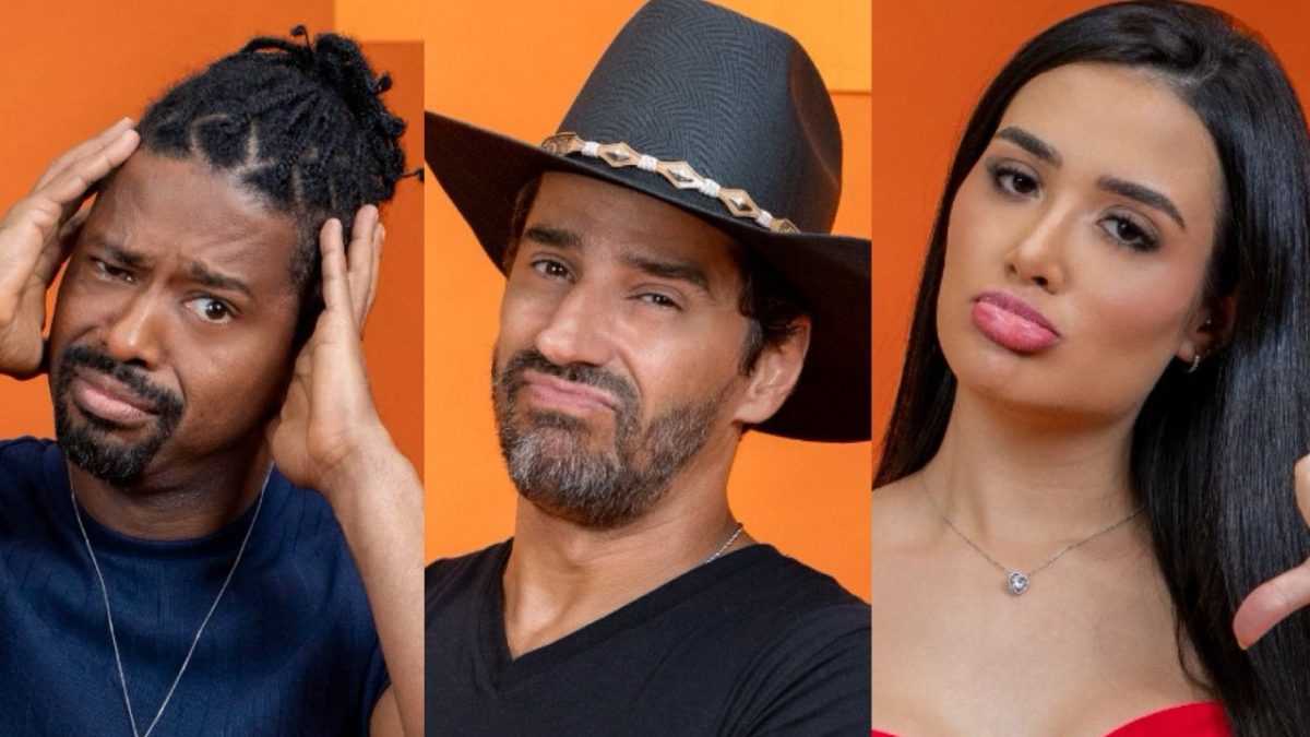 Alberto Cowboy, Jordana e Leandro no Paredão do BBB 26