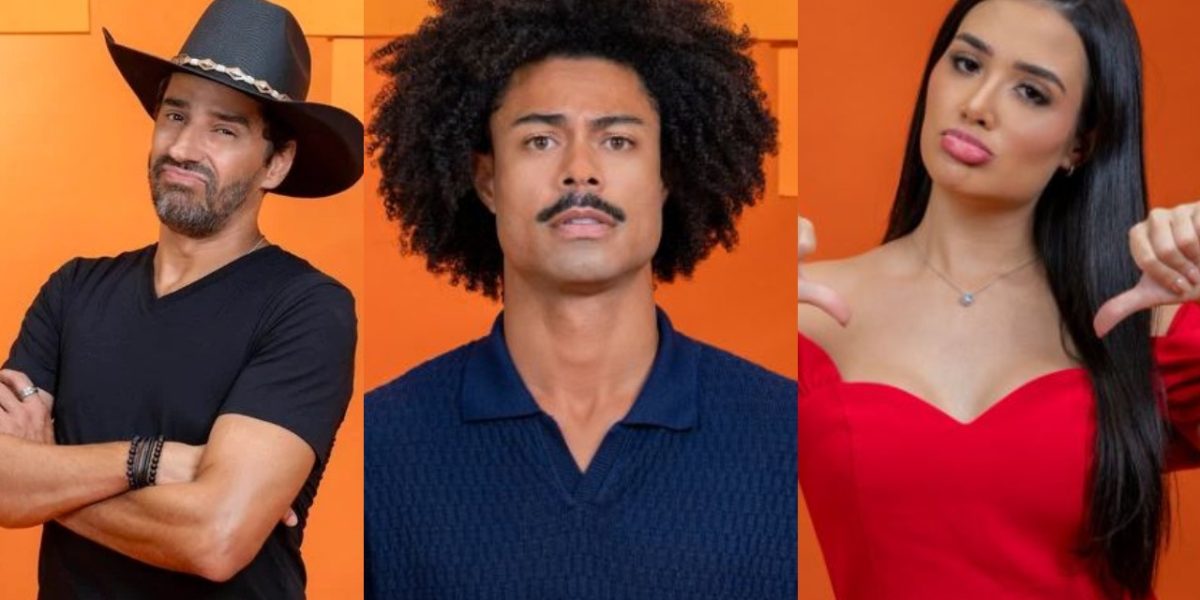 Alberto, Breno e Jordana no Paredão Falso do BBB 26