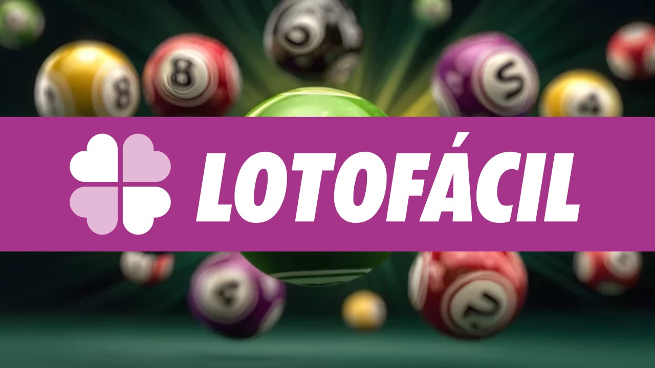 Sorteio da Lotofácil imagem fundo verde