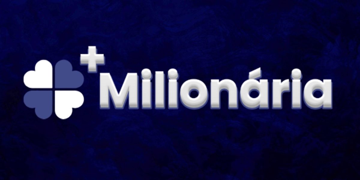 Logotipo azul da +Milionária
