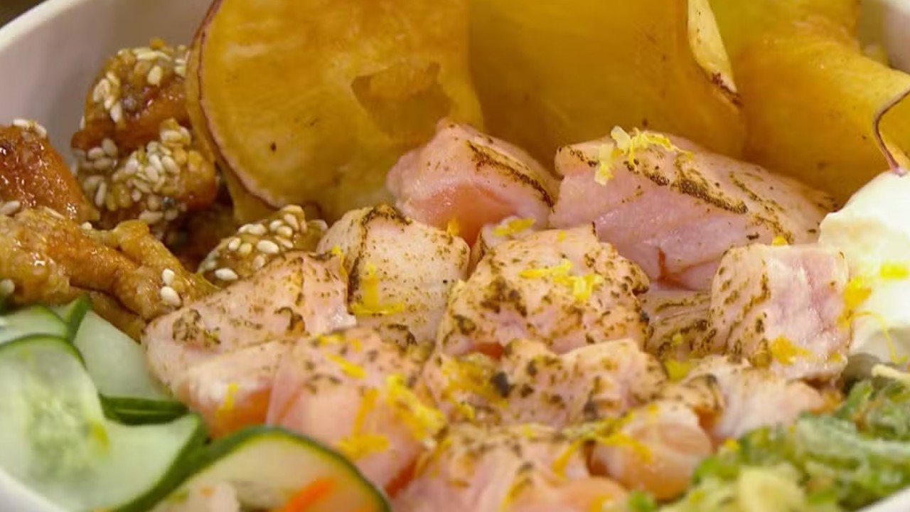 Receita de Poke do Filipe Toledo