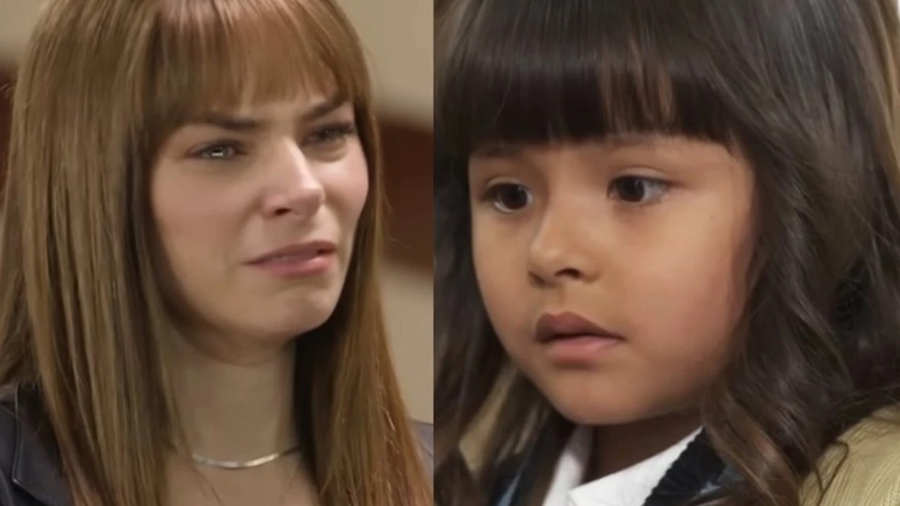Isabella chora por Valentina em Presente de Amor