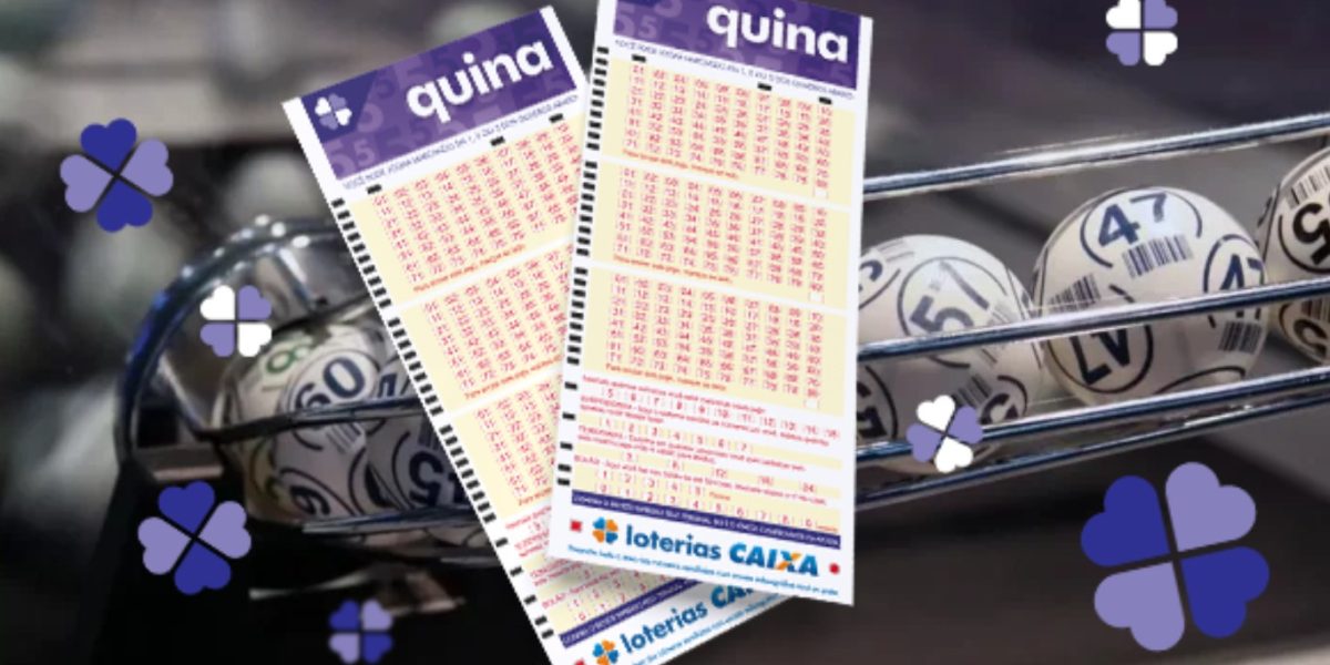 Bolas para sorteio da Quina