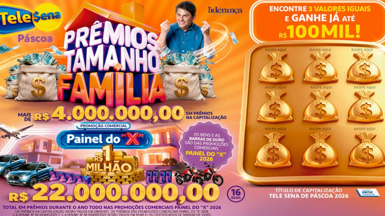 Tele Sena de Páscoa 2026