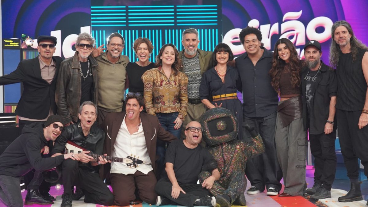 Gabriela Duarte e Zezé Polessa no Caldeirão