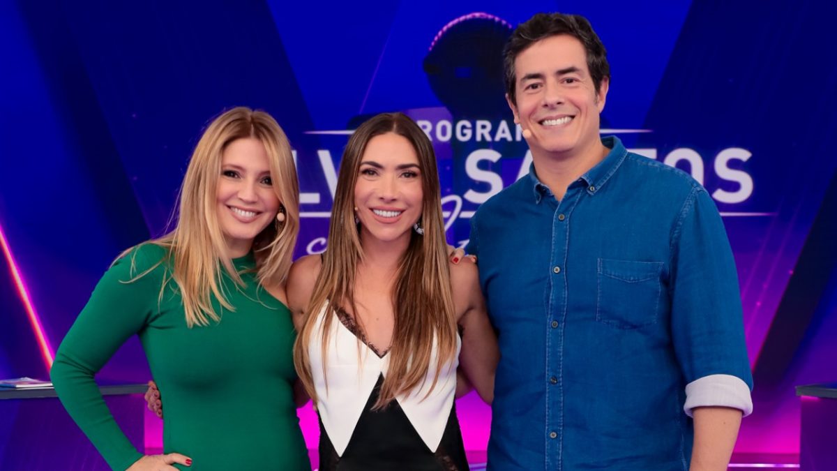 Patricia de Sabrit e Felipe Folgosi no “Jogo das 3 Pistas”