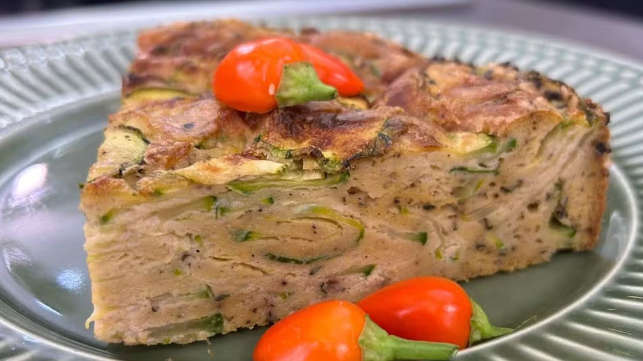 Receita de Torta de abobrinha da Ana Maria Braga no Mais Você, 10/04/2026