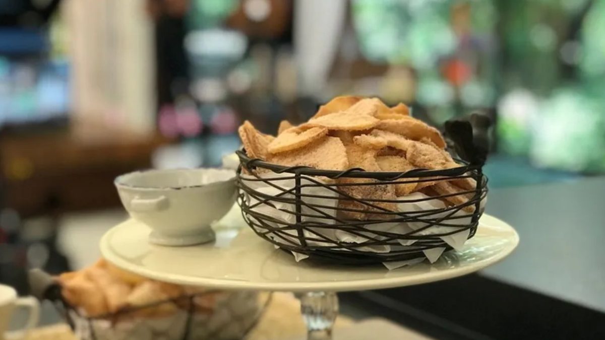 Receita de Maçã frita da Ana Maria Braga
