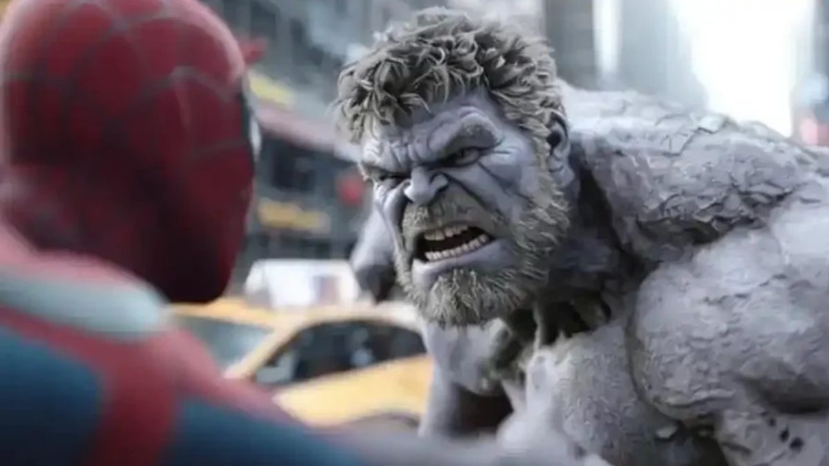 Hulk Cinza em Homem-Aranha: Um Novo Dia