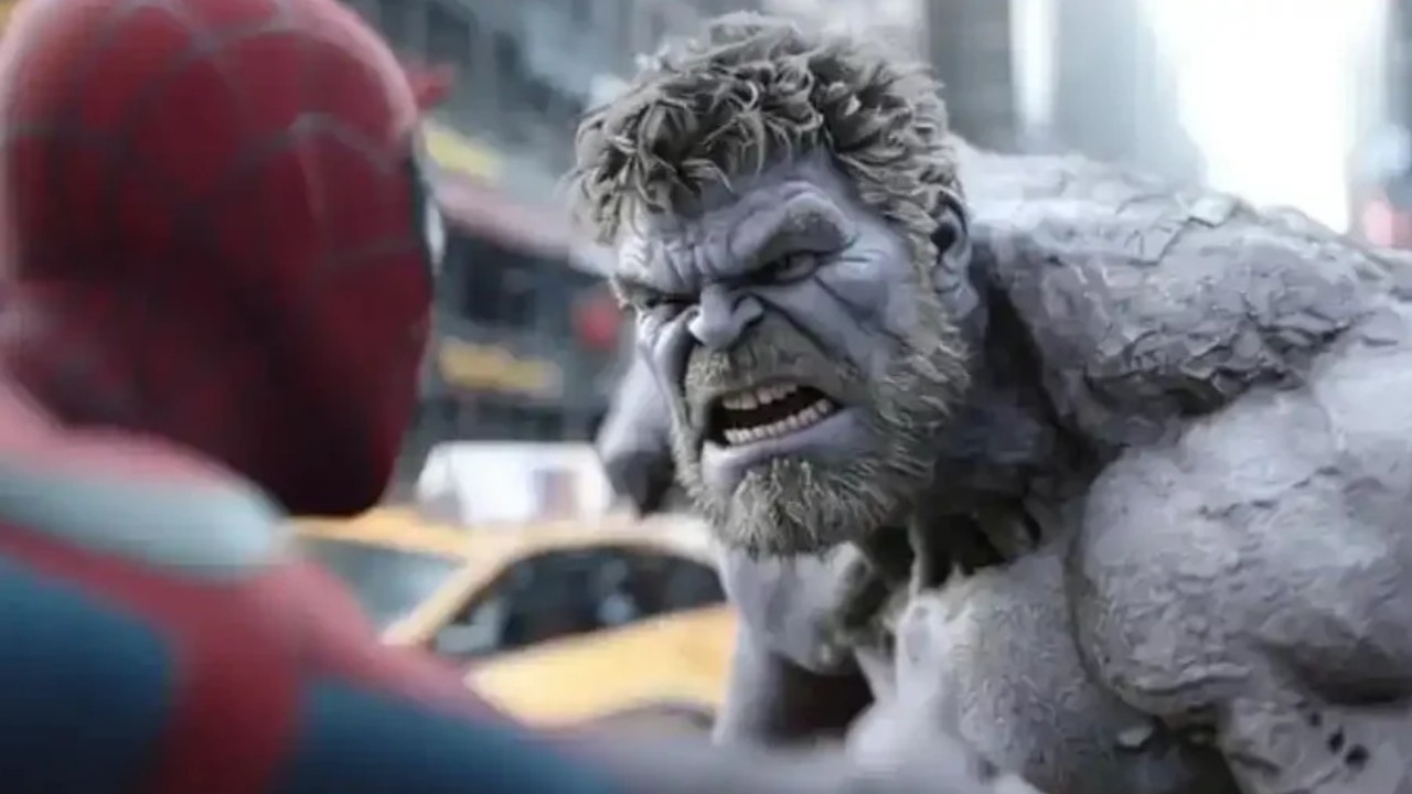 Marvel desistiu do Hulk Cinza em Homem-Aranha: Um Novo Dia; livro de arte revela motivo