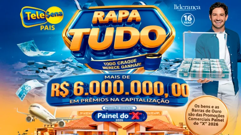Primeiro sorteio da Tele Sena de Pais, 12/07/2026: Confira o resultado