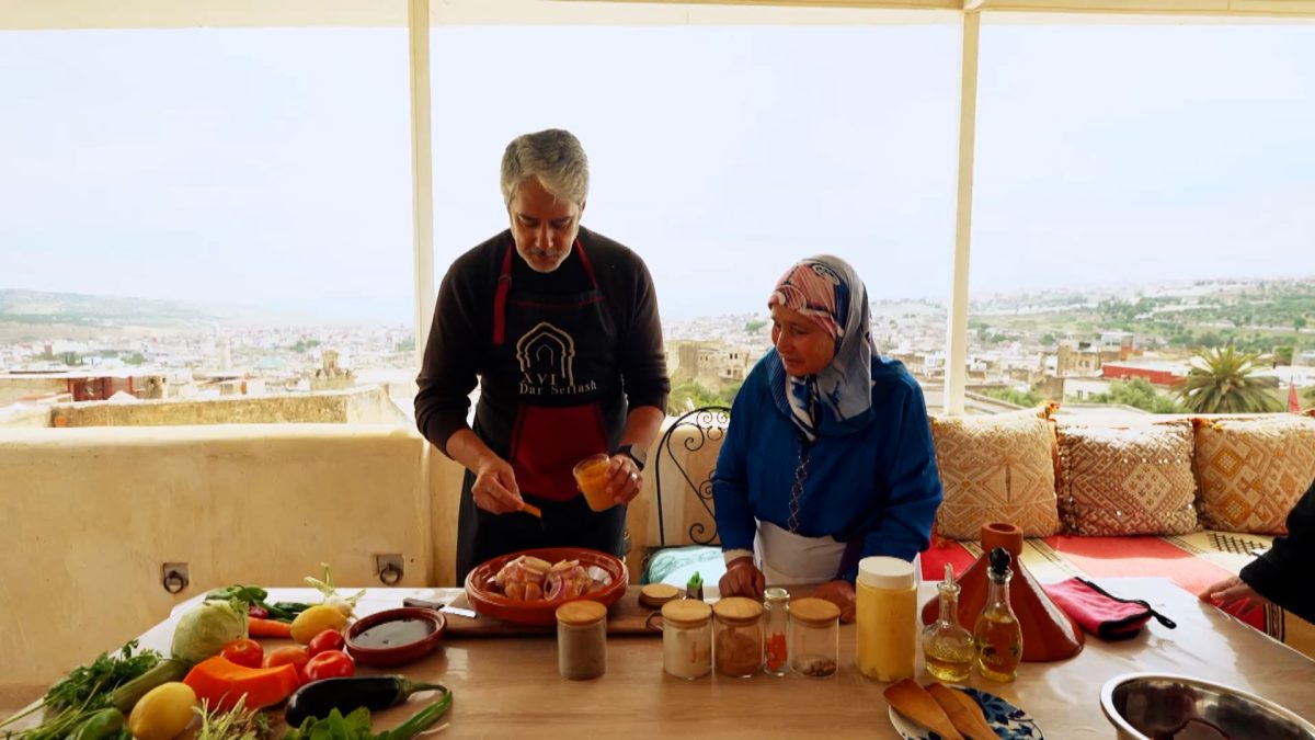 William Bonner revela como a culinária conecta Espanha, Portugal e Marrocos