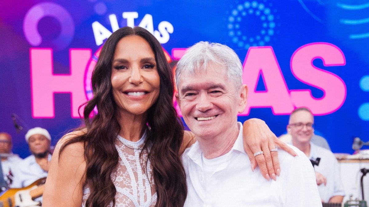 Ivete Sangalo e Serginho Groisman