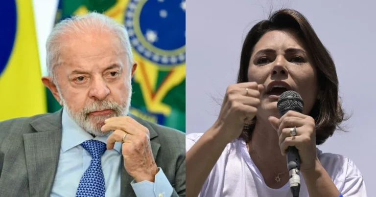 Michelle Bolsonaro elogia política do governo Lula após rusga com Flávio Bolsonaro